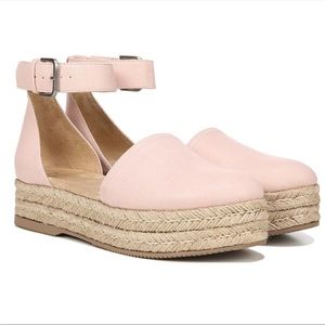 Naturalizer Waverly Platform Sandal Pale Pink 9.5